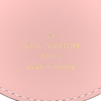 Louis Vuitton Calfskin Monogram Valentines Day Illustre Bag Charm Key Holder Rose Clair 3 of 5