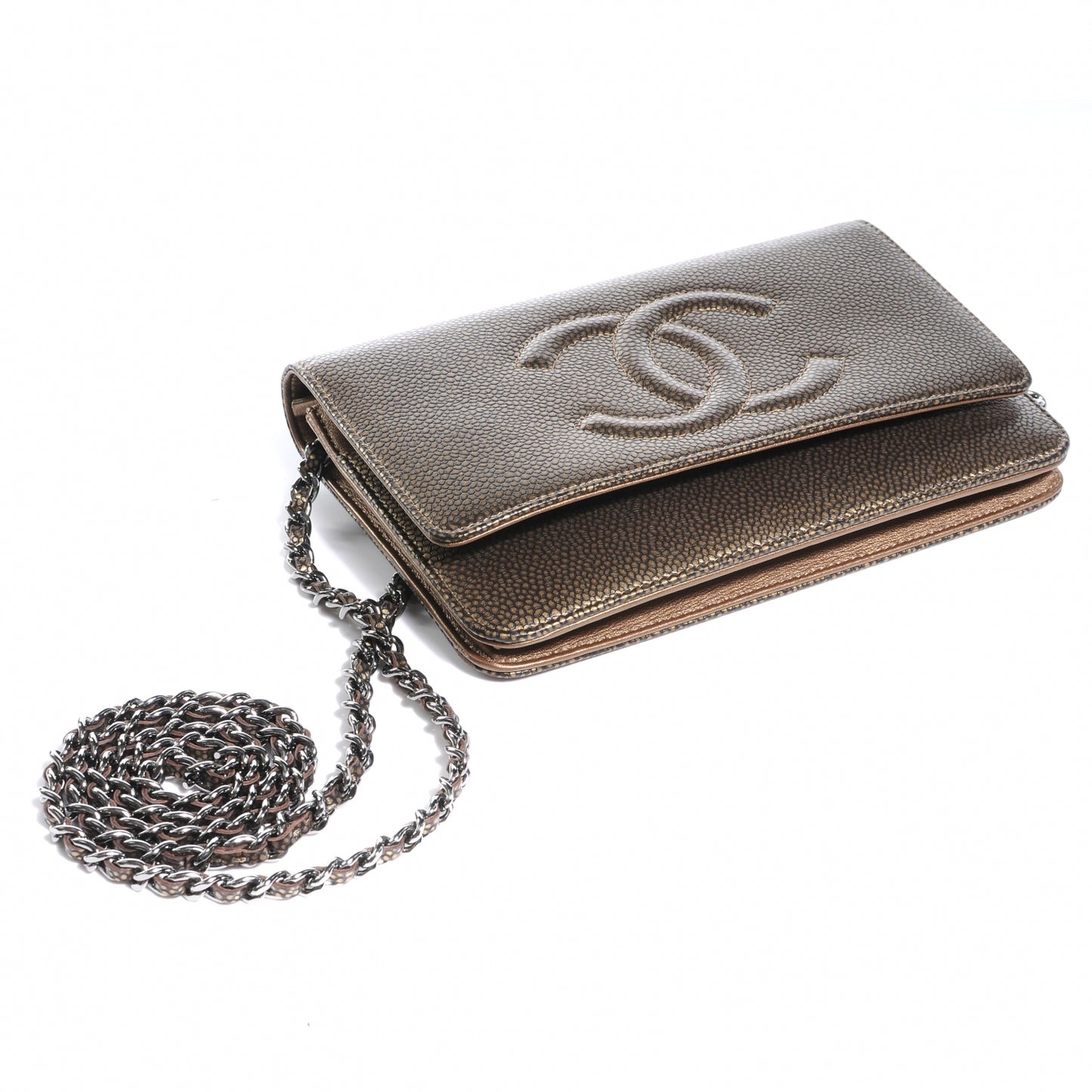 Caviar Wallet on Chain WOC Metallic