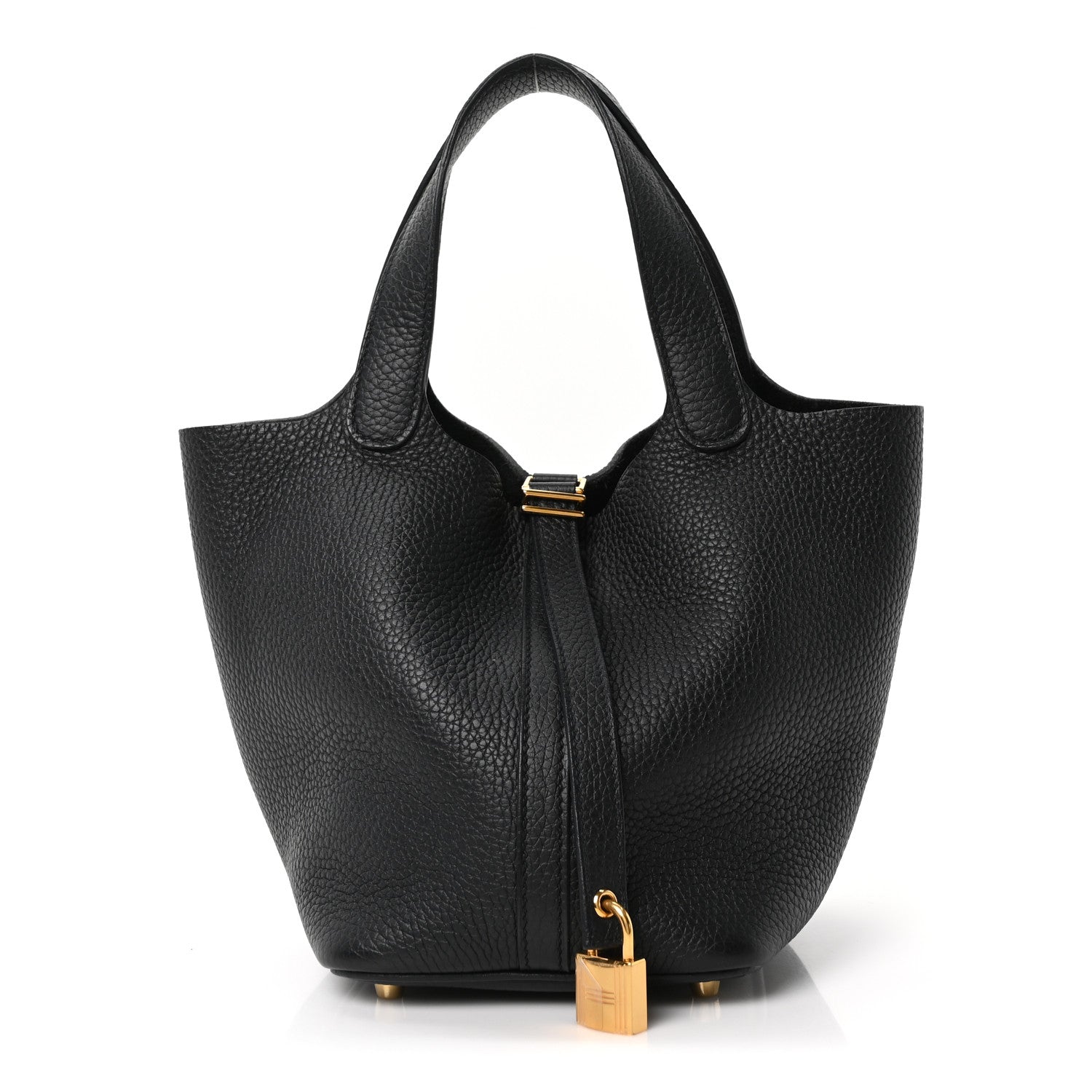 Hermes Taurillon Clemence Picotin Lock 18 PM Black 1 of 10