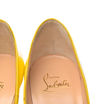 Christian Louboutin Patent So Kate 120 Pumps 37 Sun 12 of 15