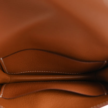 Hermes Evercolor Roulis Slim Wallet Gold 6 of 10