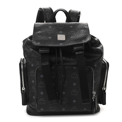 MCM Visetos Brandenburg Backpack Black 1 of 11
