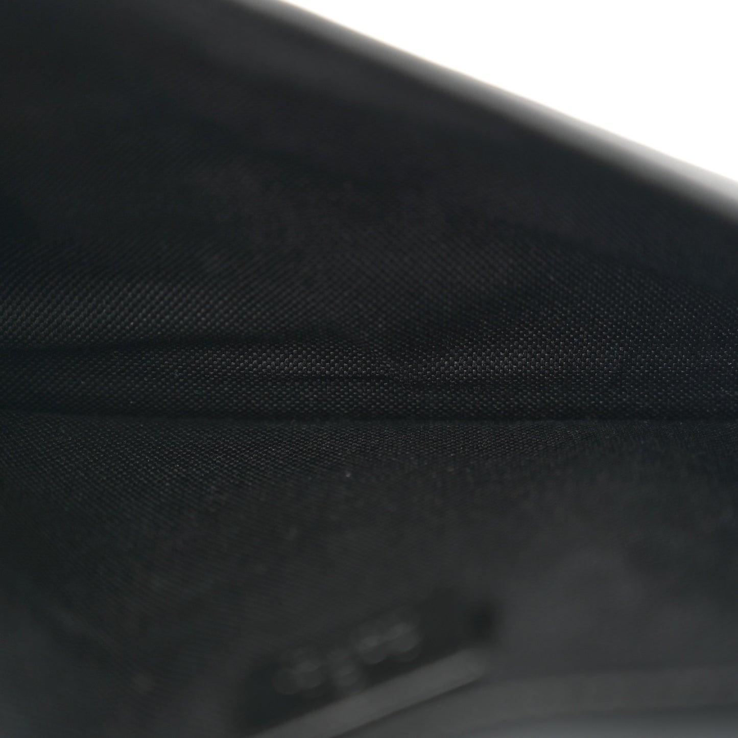 GG Supreme Monogram Web Slim Belt Bag Black Grey
