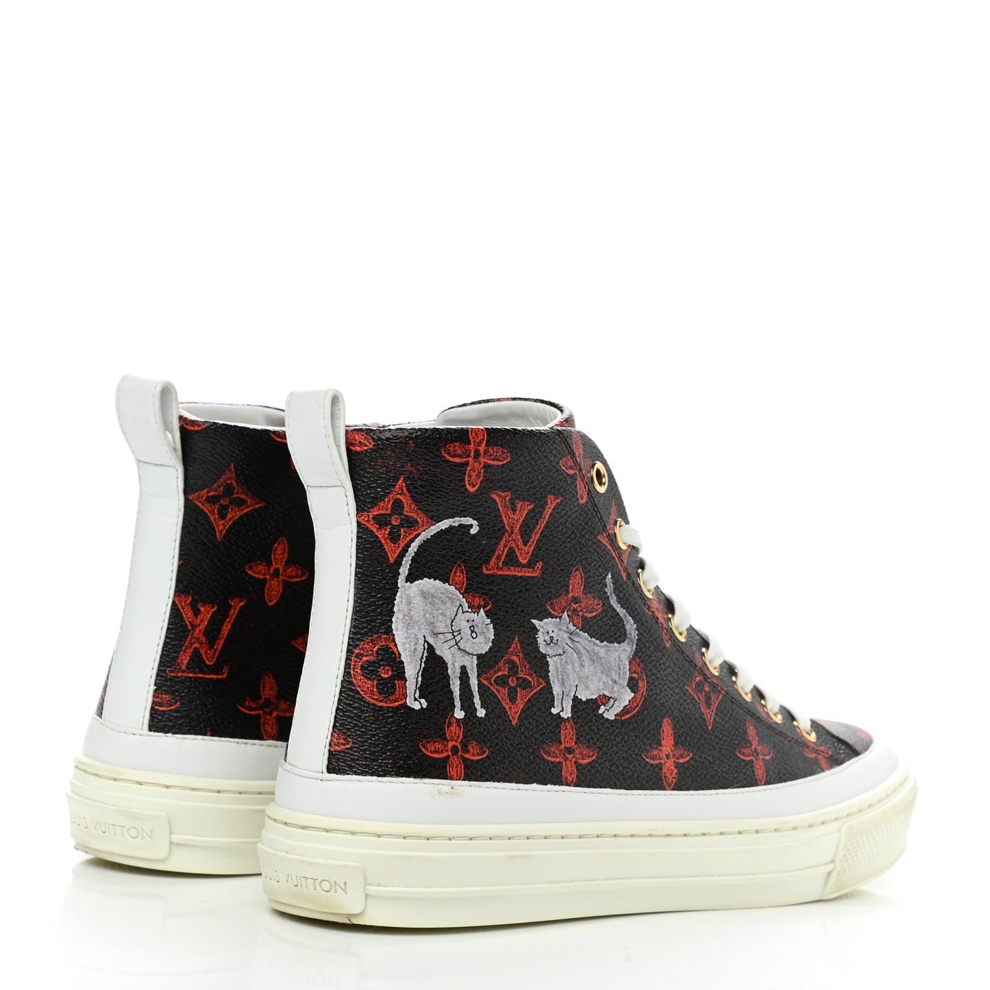 Catogram Stellar Sneaker Boots 38.5 Marron