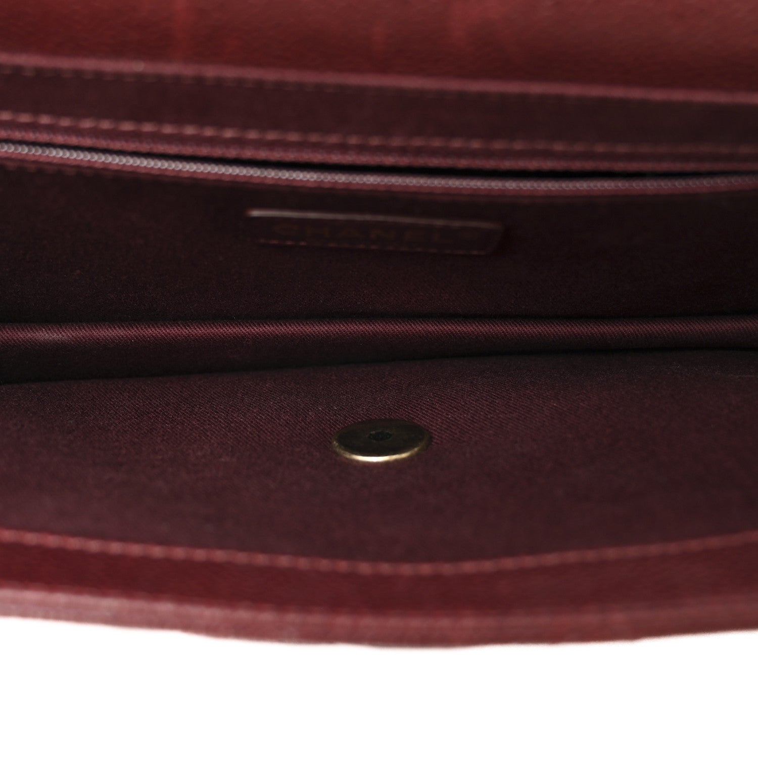 Chanel Caviar Quilted Large Retro Class Flap Burgundy 5 of 11