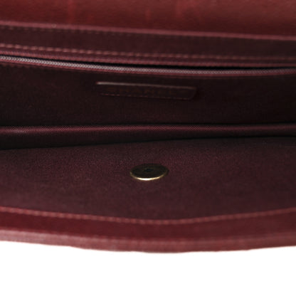 Chanel Caviar Quilted Large Retro Class Flap Burgundy 5 of 11