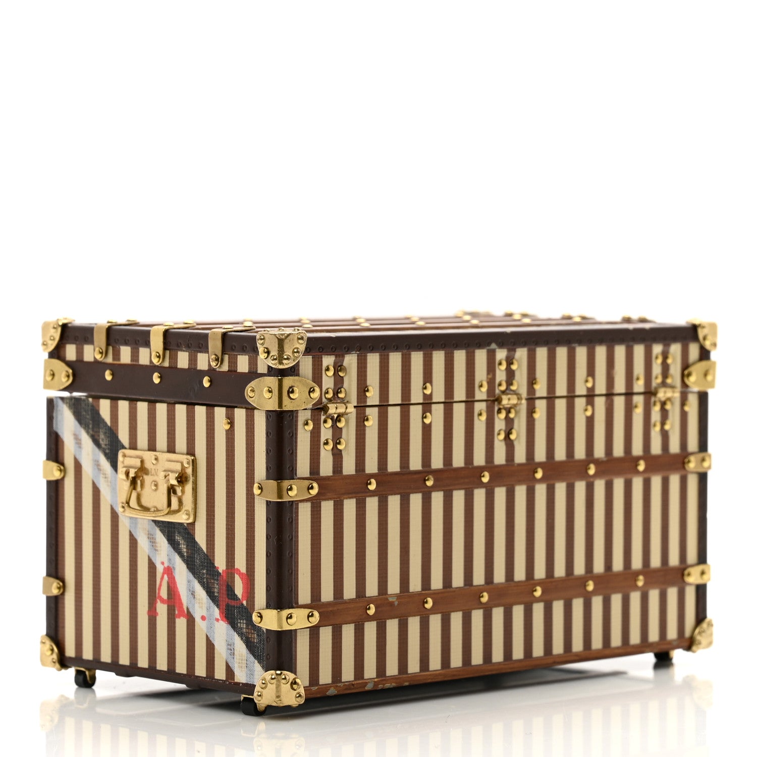 Louis Vuitton Striped Trunk Paperweight 3 of 11
