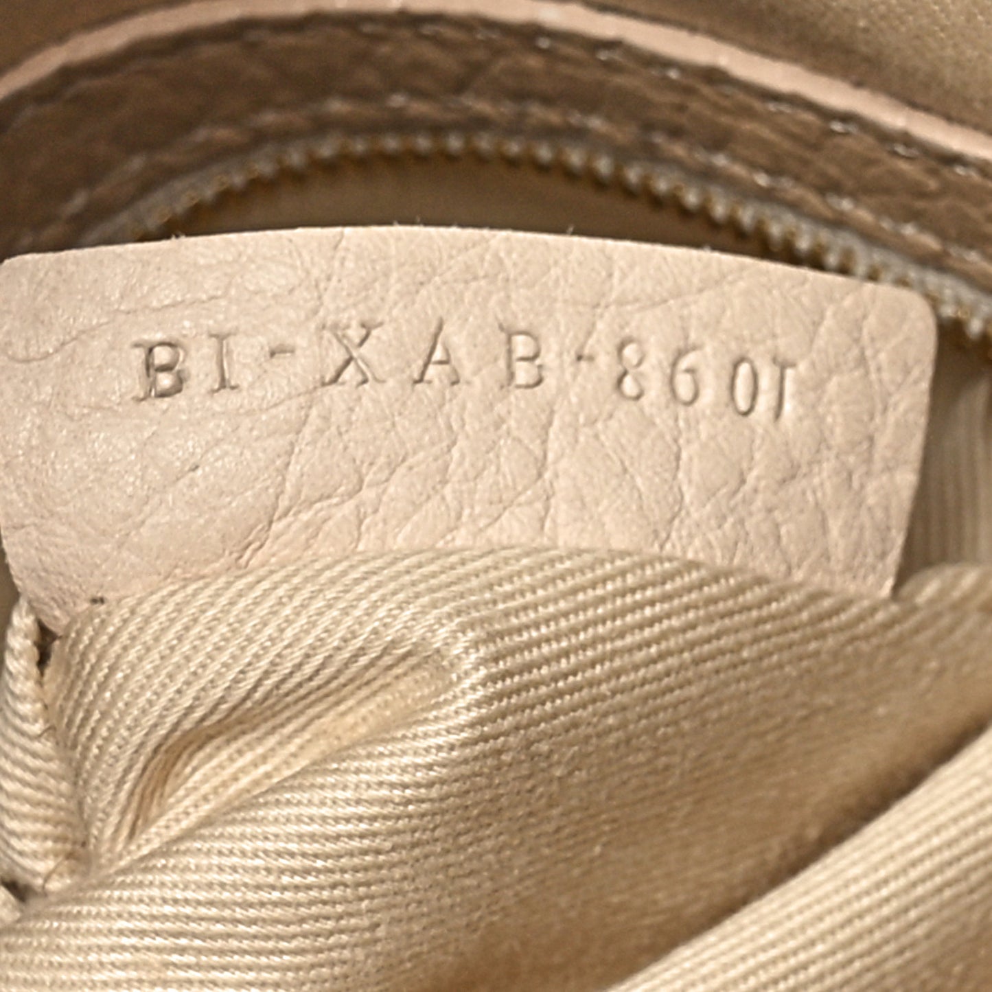 Lambskin Pleated Studded Maizeon Tote Beige