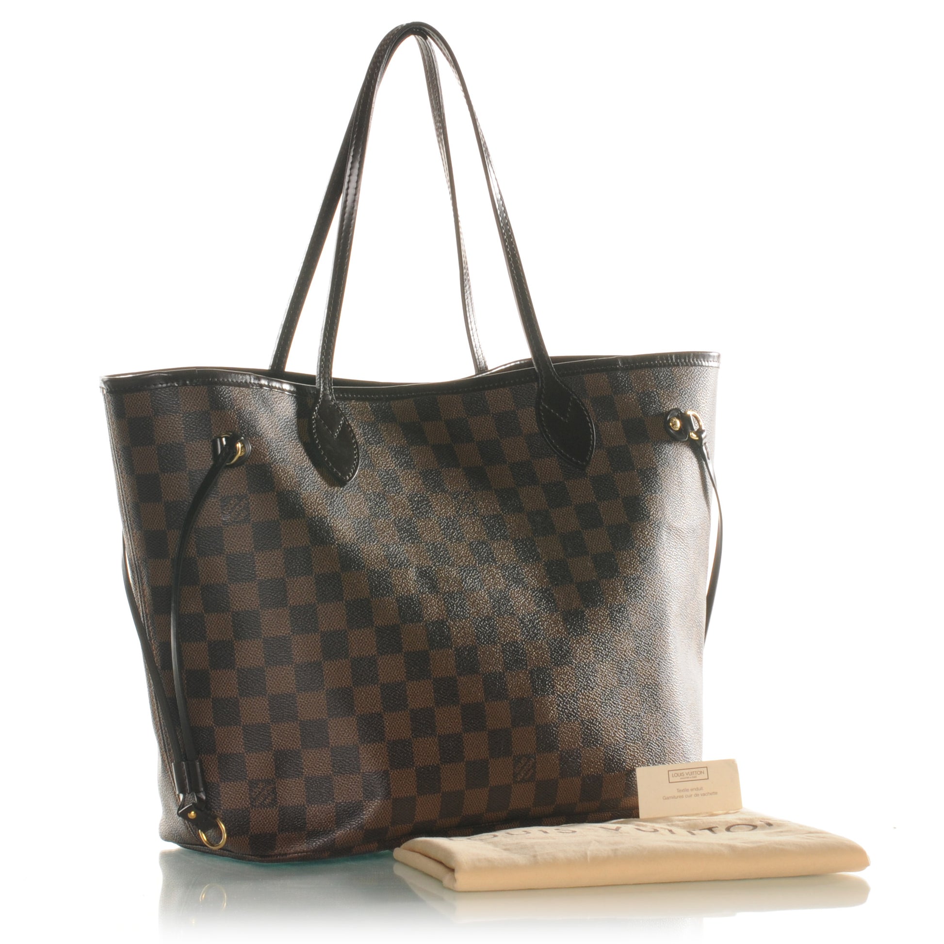 Louis Vuitton Damier Ebene Neverfull MM 3 of 7