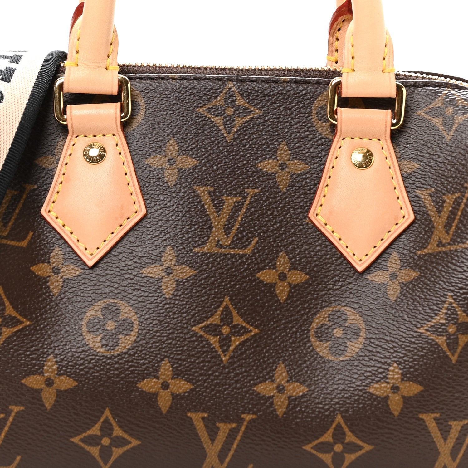 Louis Vuitton Monogram Speedy Bandouliere 20 Black 7 of 10