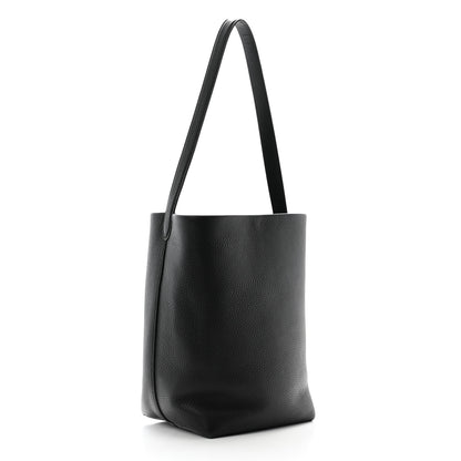 The Row Grained Calfskin Medium N/S Park Tote Black 3 of 12