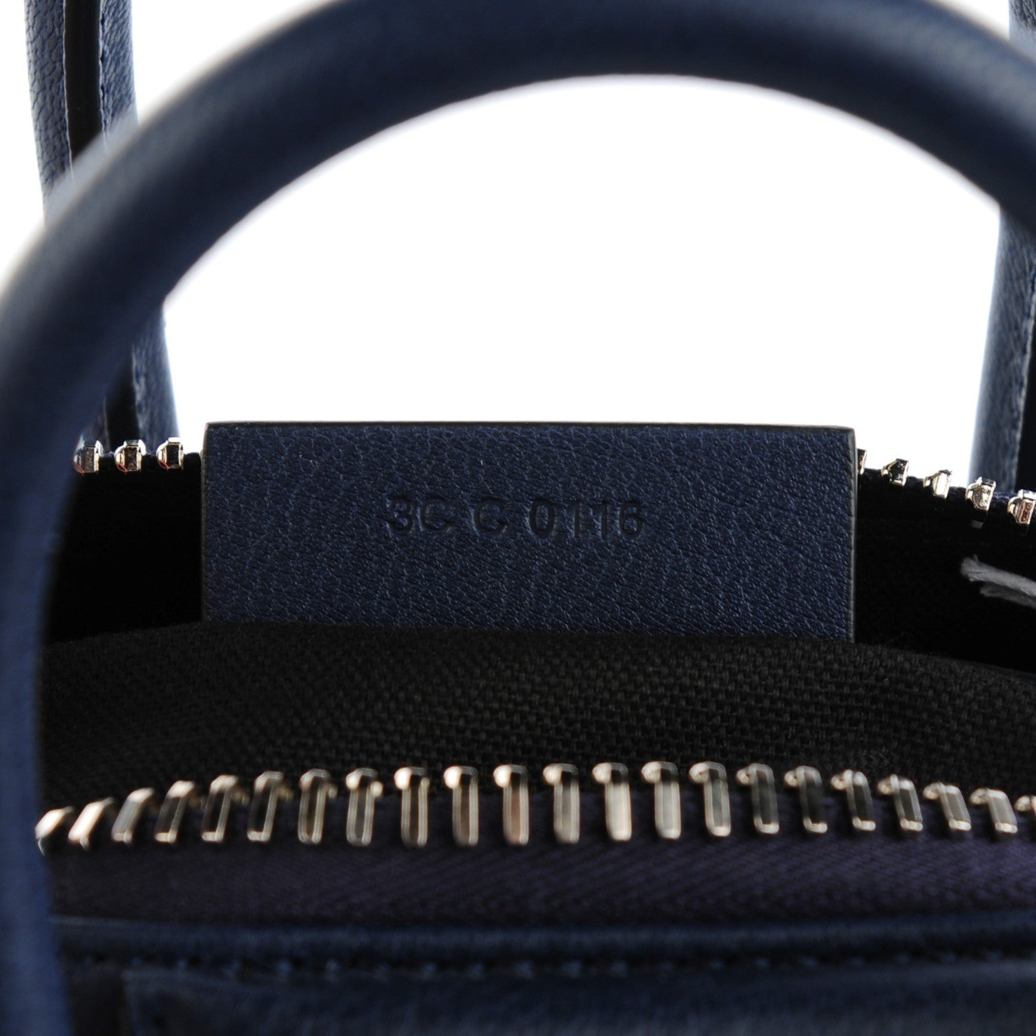 Givenchy Sugar Goatskin Mini Antigona Navy 7 of 7