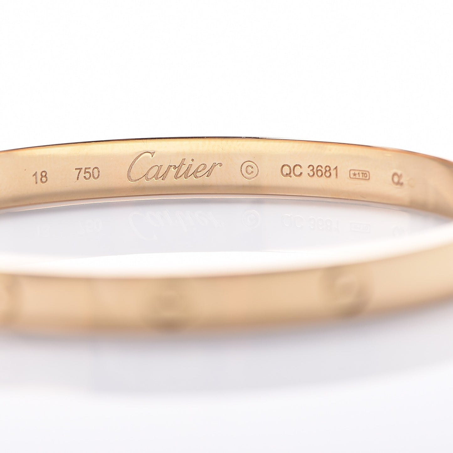 18K Yellow Gold LOVE Bracelet 18