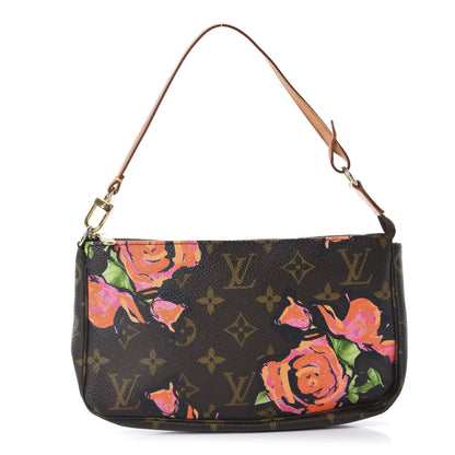 Louis Vuitton Monogram Roses Pochette Accessories 1 of 10