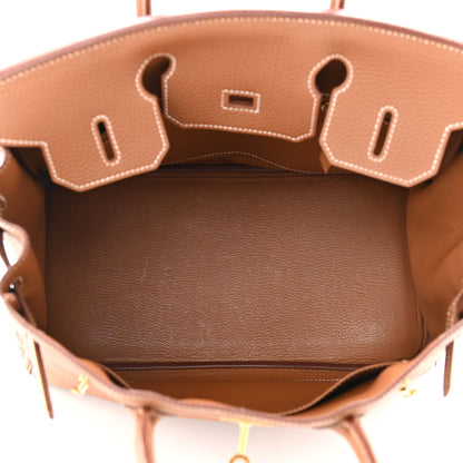 Hermes Togo Birkin 30 Gold 5 of 11