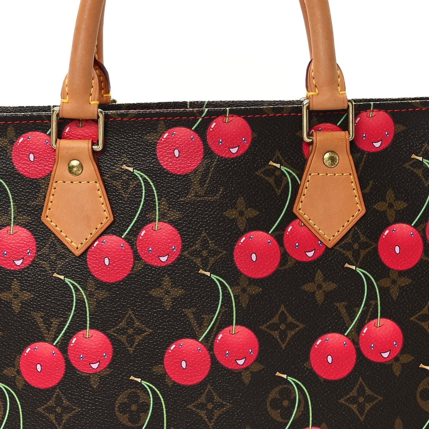 Monogram Cerises Sac Plat