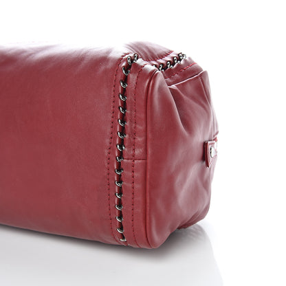 Chanel Smooth Calfskin Medium Luxe Ligne Bowler Red 6 of 14