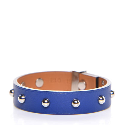 Hermes Swift Mini Dog Clous Ronds Bracelet T1 Bleu Electrique 3 of 7