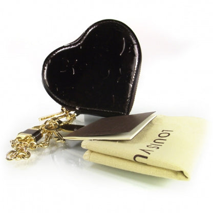 Louis Vuitton Vernis Coeur Heart Coin Purse Amarante 2 of 10