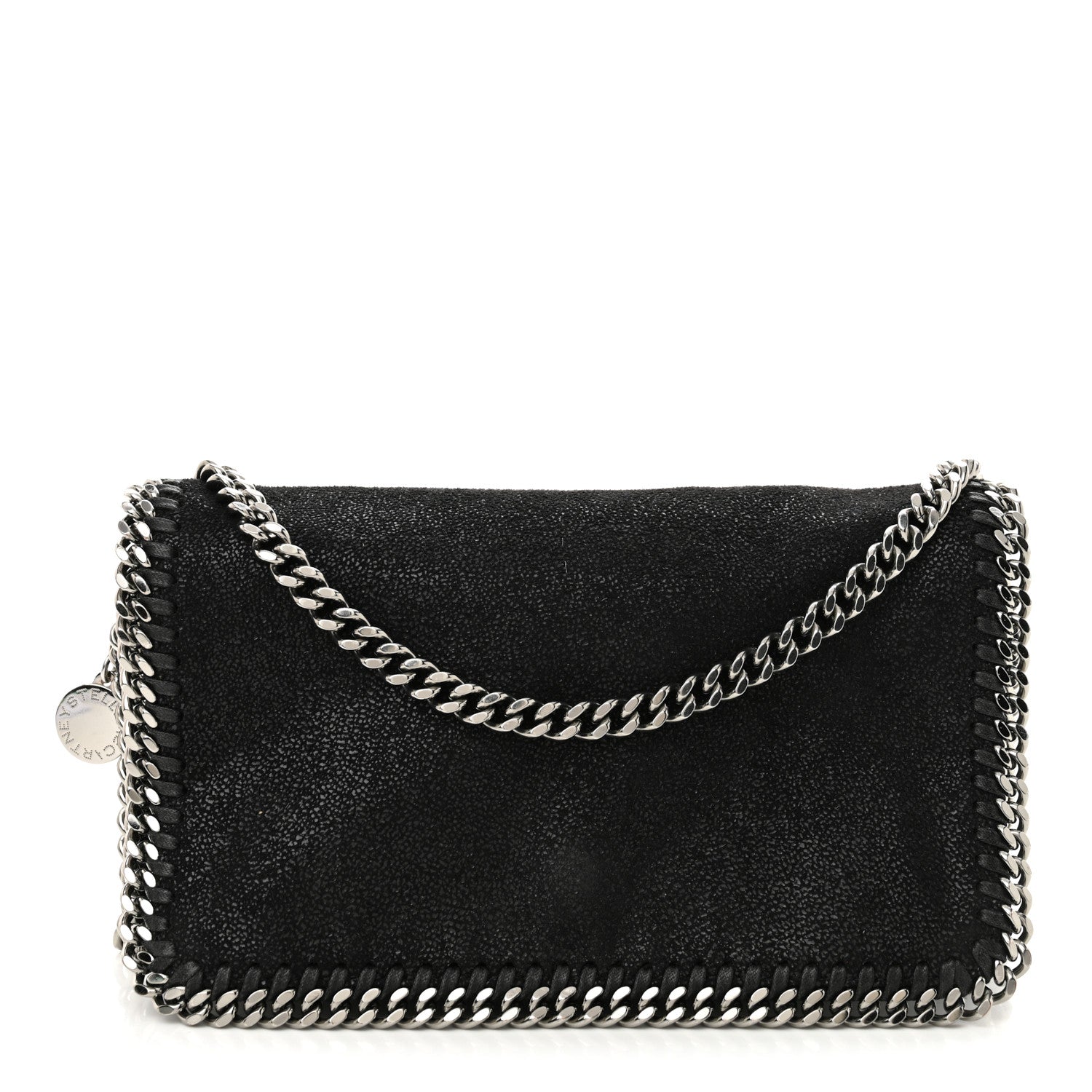 Stella McCartney Shaggy Deer Falabella Crossbody Bag Black 1 of 9