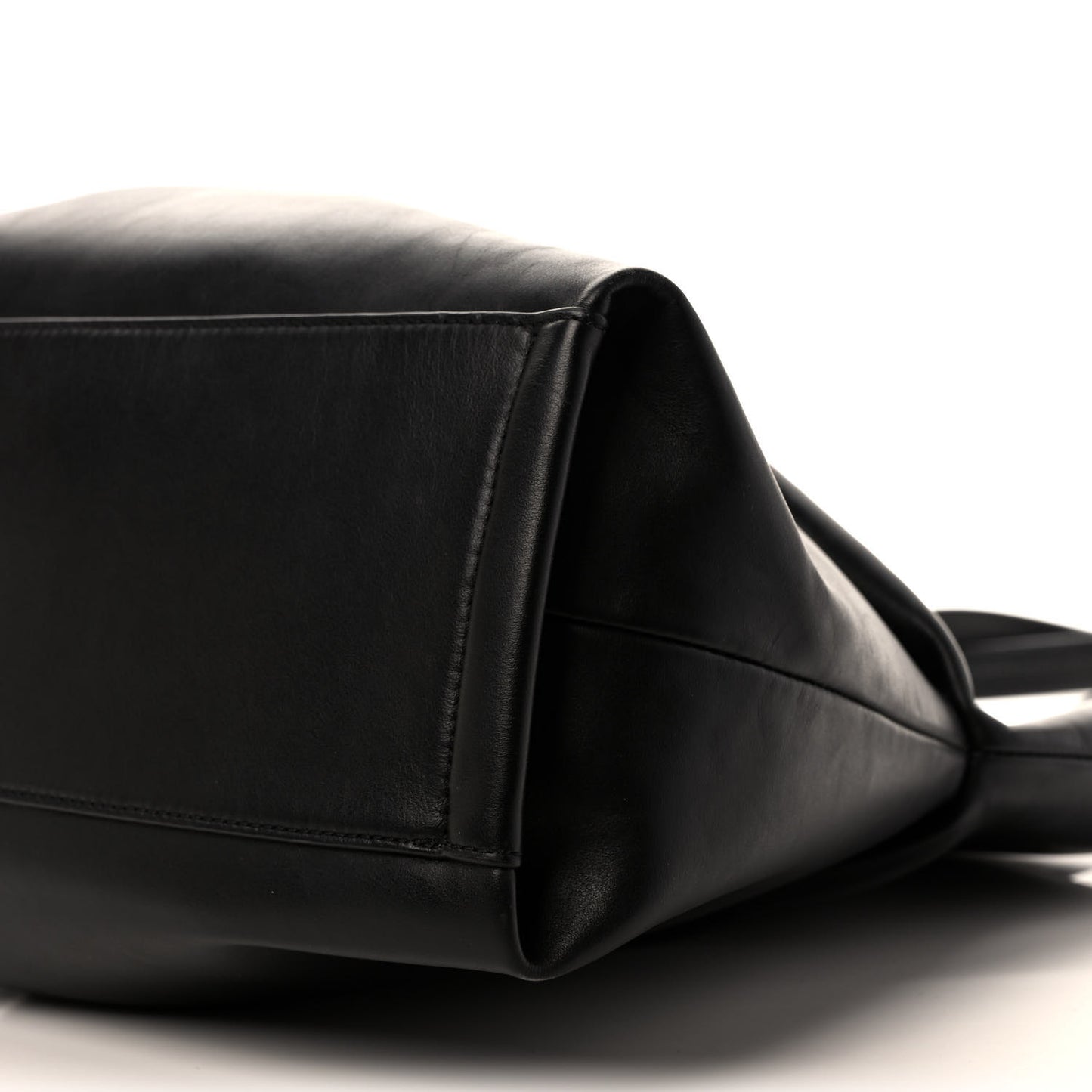 Calfskin Judy East West Tote Black
