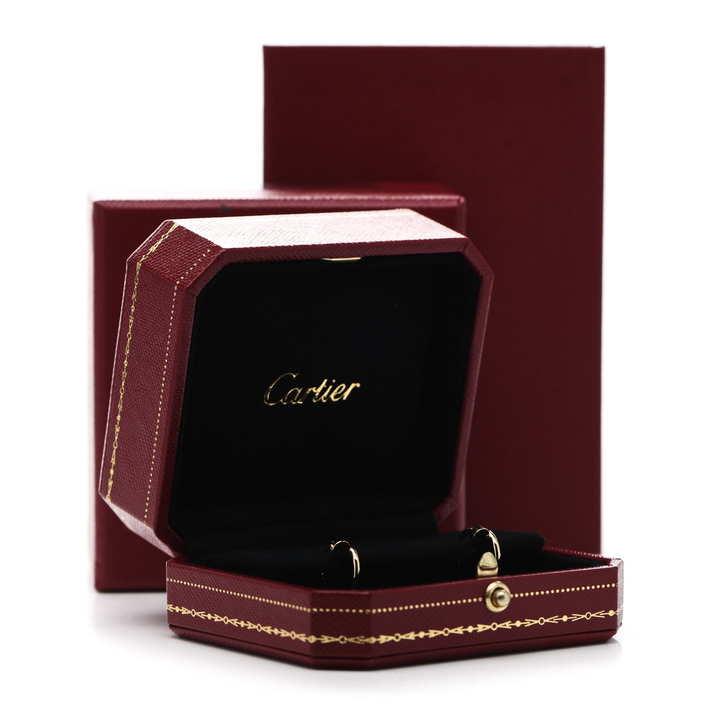 18K Yellow Gold Juste Un Clou Hoop Earrings