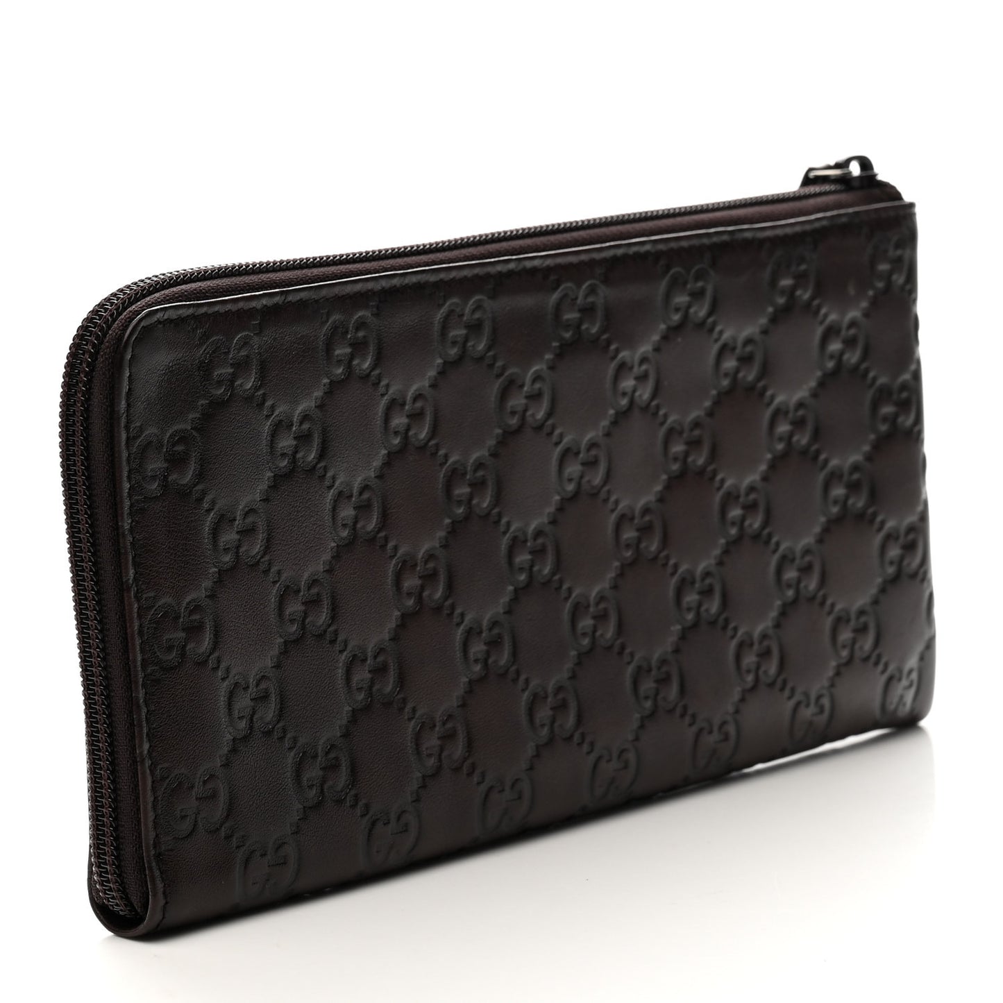 Guccissima Vitello Tender Pouch Testa di Moro