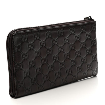 Gucci Guccissima Vitello Tender Pouch Testa di Moro 7 of 20