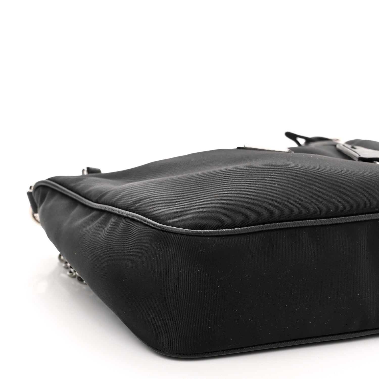 Prada Nylon Re-Edition 2005 Shoulder Bag Black 9 of 11