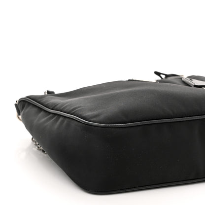 Prada Nylon Re-Edition 2005 Shoulder Bag Black 9 of 11