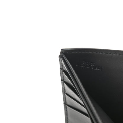 Loewe Grained Calfskin Bi-fold Wallet Grey Black 7 of 9