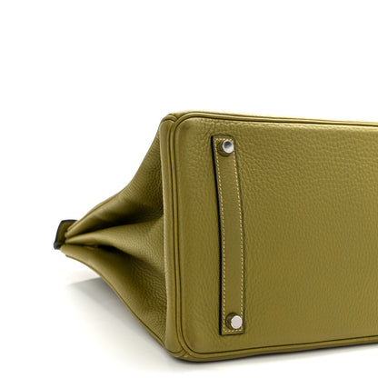 Hermes Togo Birkin 35 Chartreuse 9 of 12