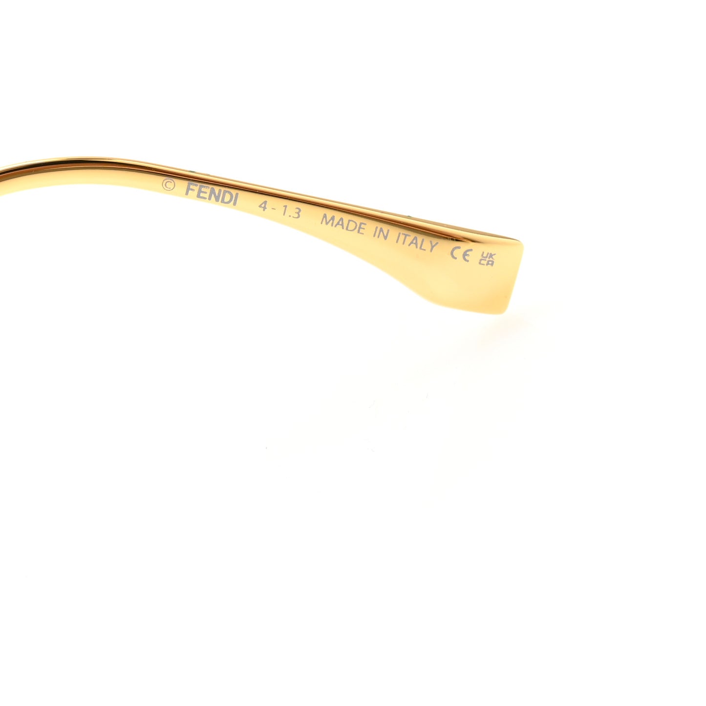 Acetate FF Fendi Butterfly Sunglasses FE40083U Brown