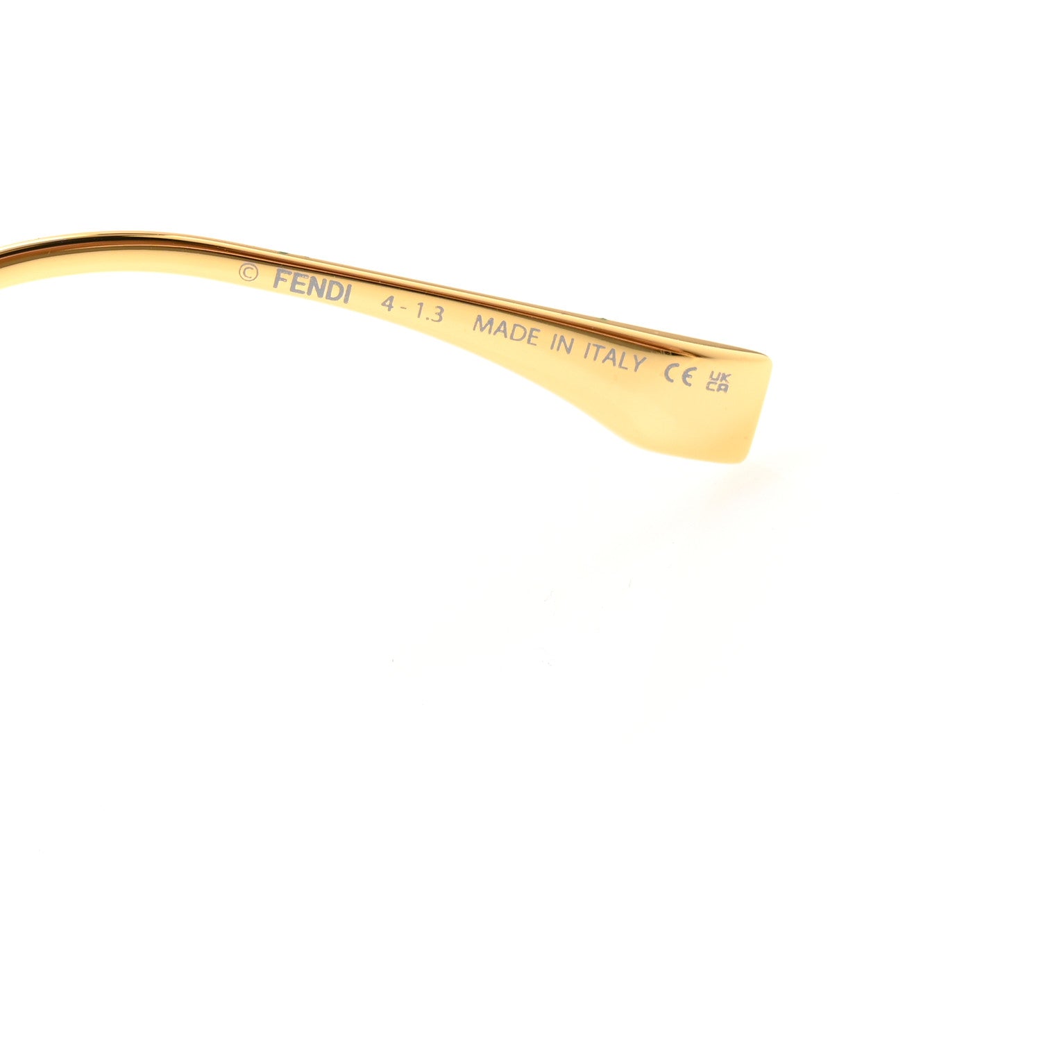 Fendi Acetate FF Fendi Butterfly Sunglasses FE40083U Brown 5 of 7