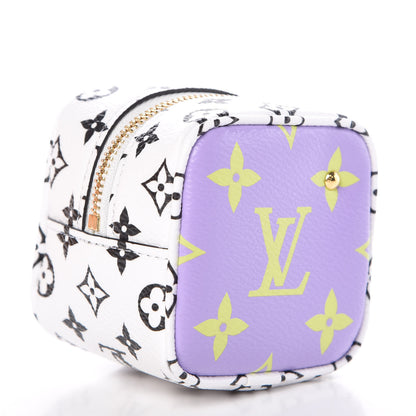 Louis Vuitton Monogram Giant Cube Coin Purse Pink 3 of 8