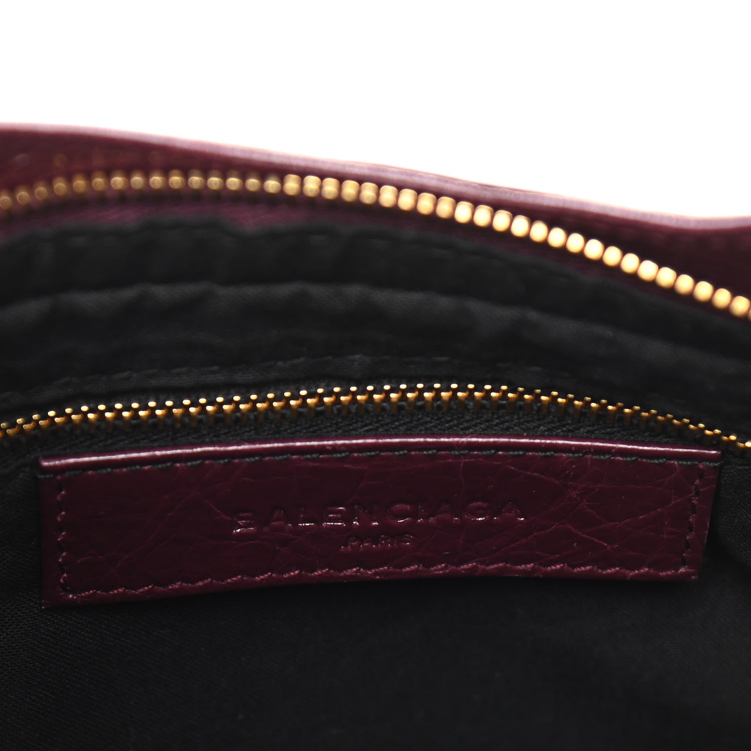 Balenciaga Agneau Classic Hardware Hip Violet Prune 9 of 11