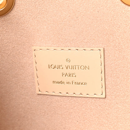 Louis Vuitton Calfskin Monogram Cutout Petit Noe Neutral 6 of 9