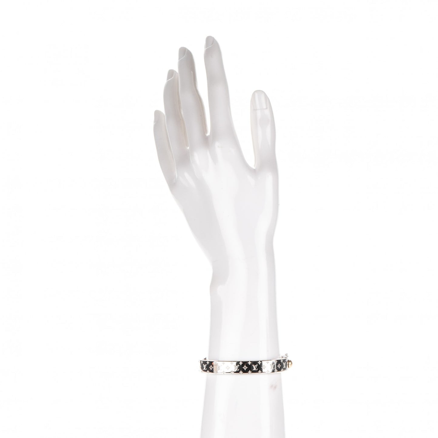 Palladium Monogram Nanogram Cuff S