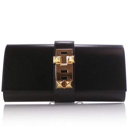 Hermes Box Medor 23 Clutch Black 1 of 6