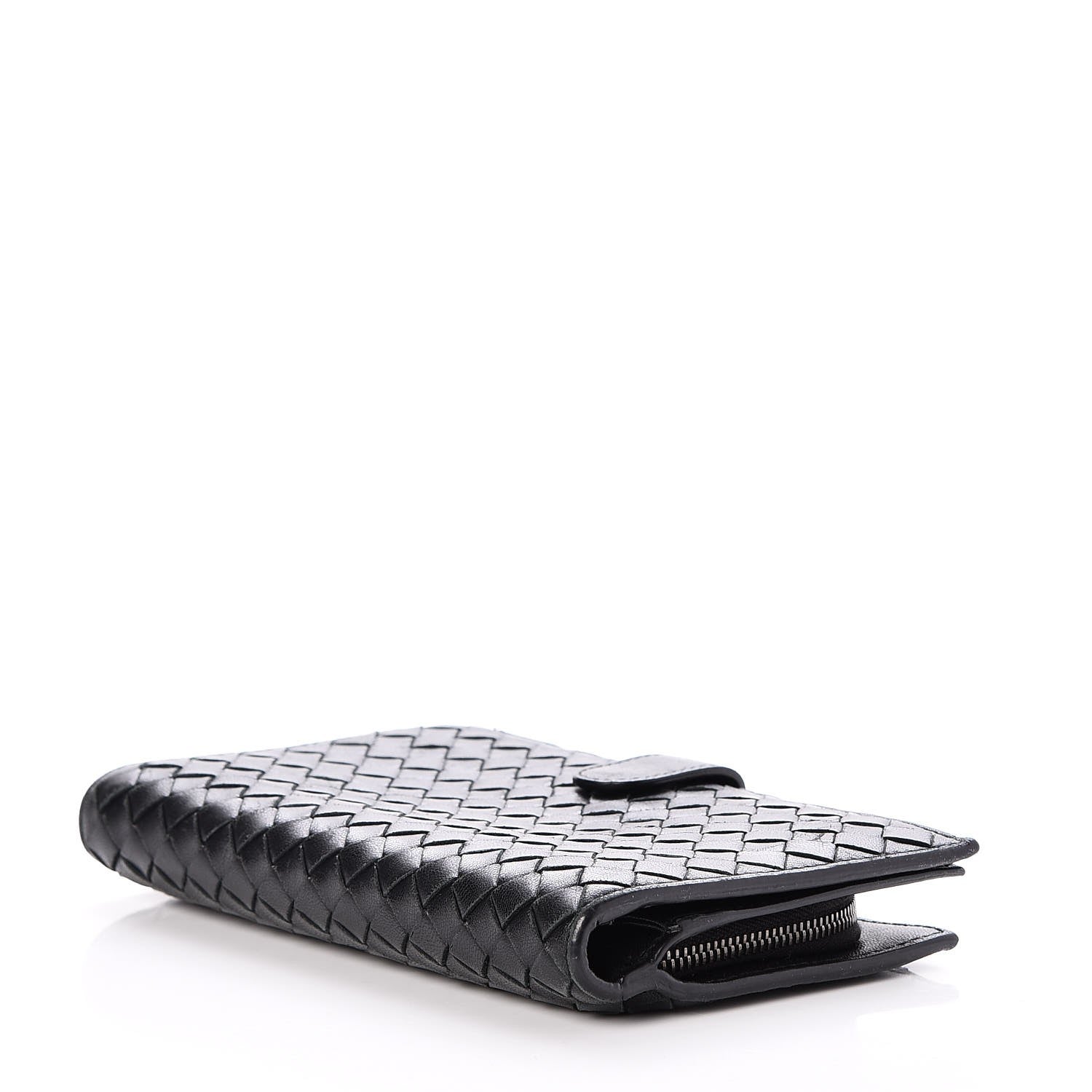 Bottega Veneta Nappa Intrecciato Continental Wallet Black 4 of 7