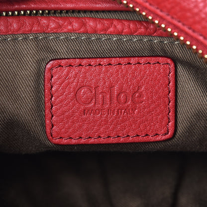 Chloe Calfskin Medium Marcie Hobo Red 6 of 6