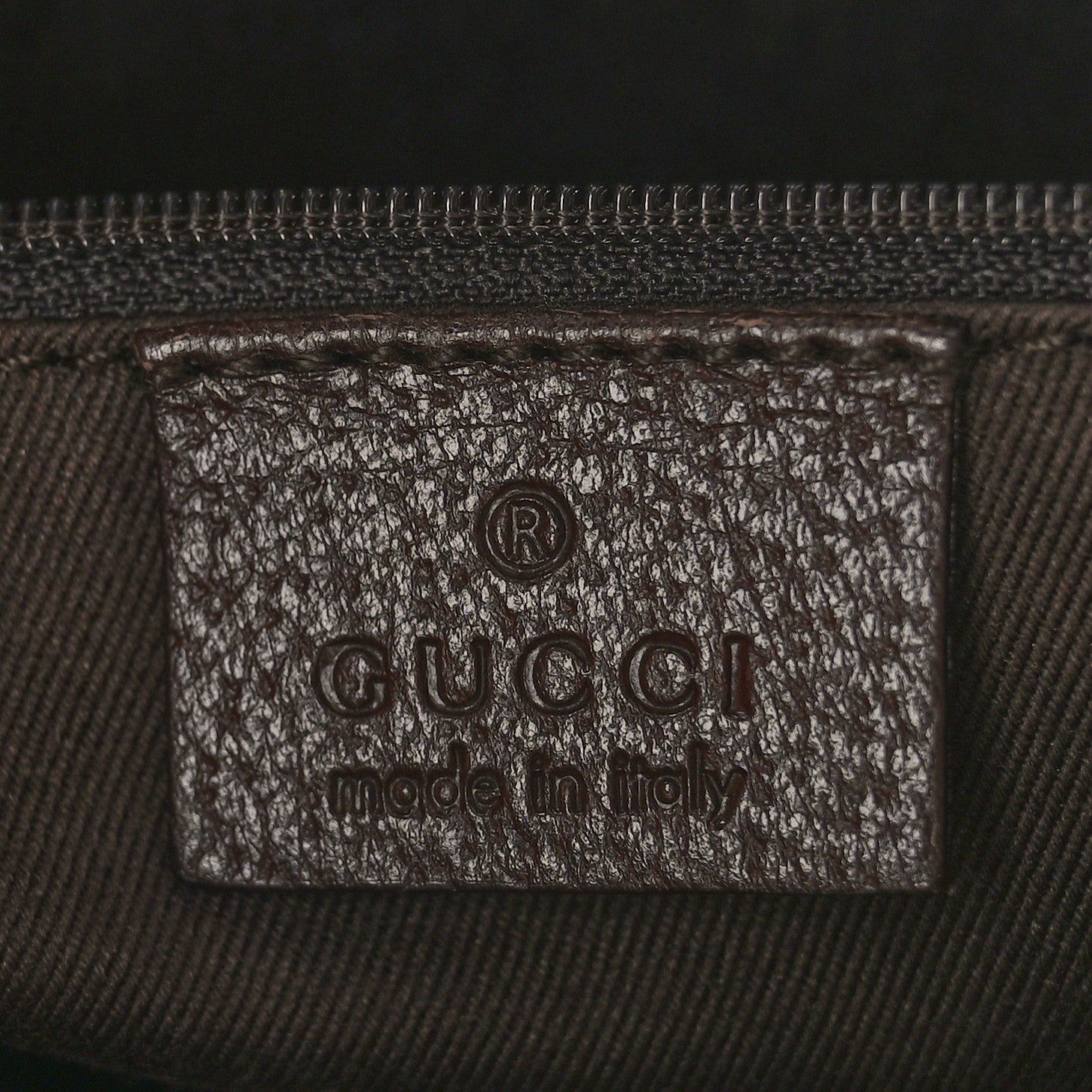Gucci Monogram Shoulder Bag Dark Brown 6 of 9