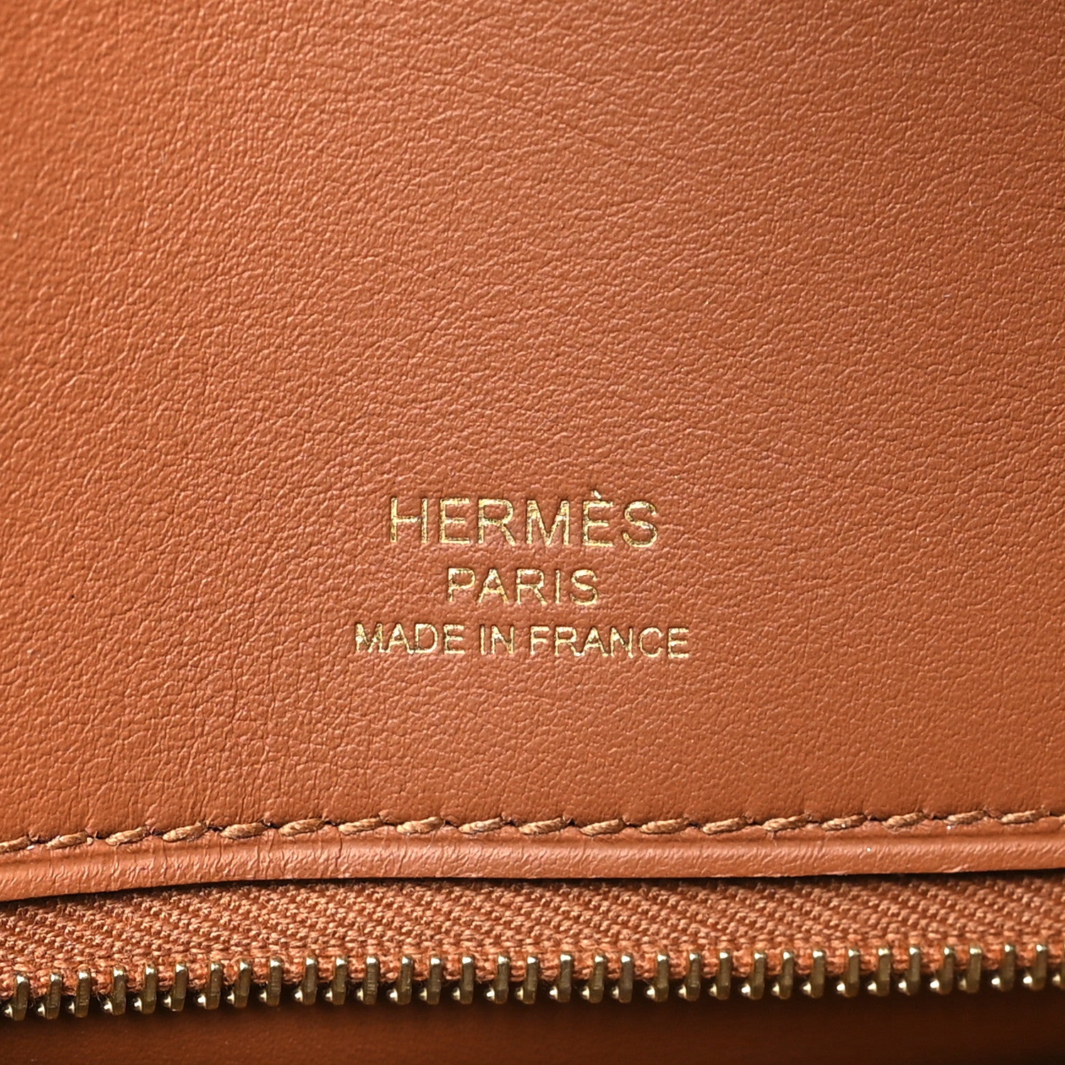 Hermes Veau Doblis Swift Grizzly Birkin 25 Gold 6 of 14