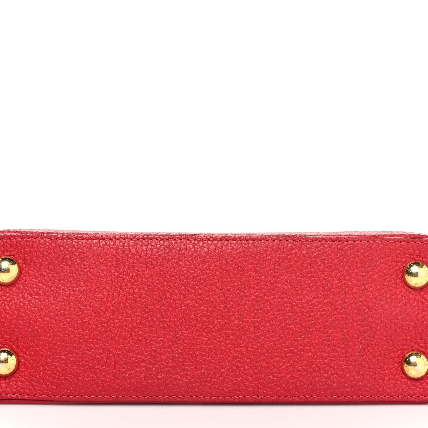 Louis Vuitton Taurillon Capucines BB Scarlet Red 12 of 16