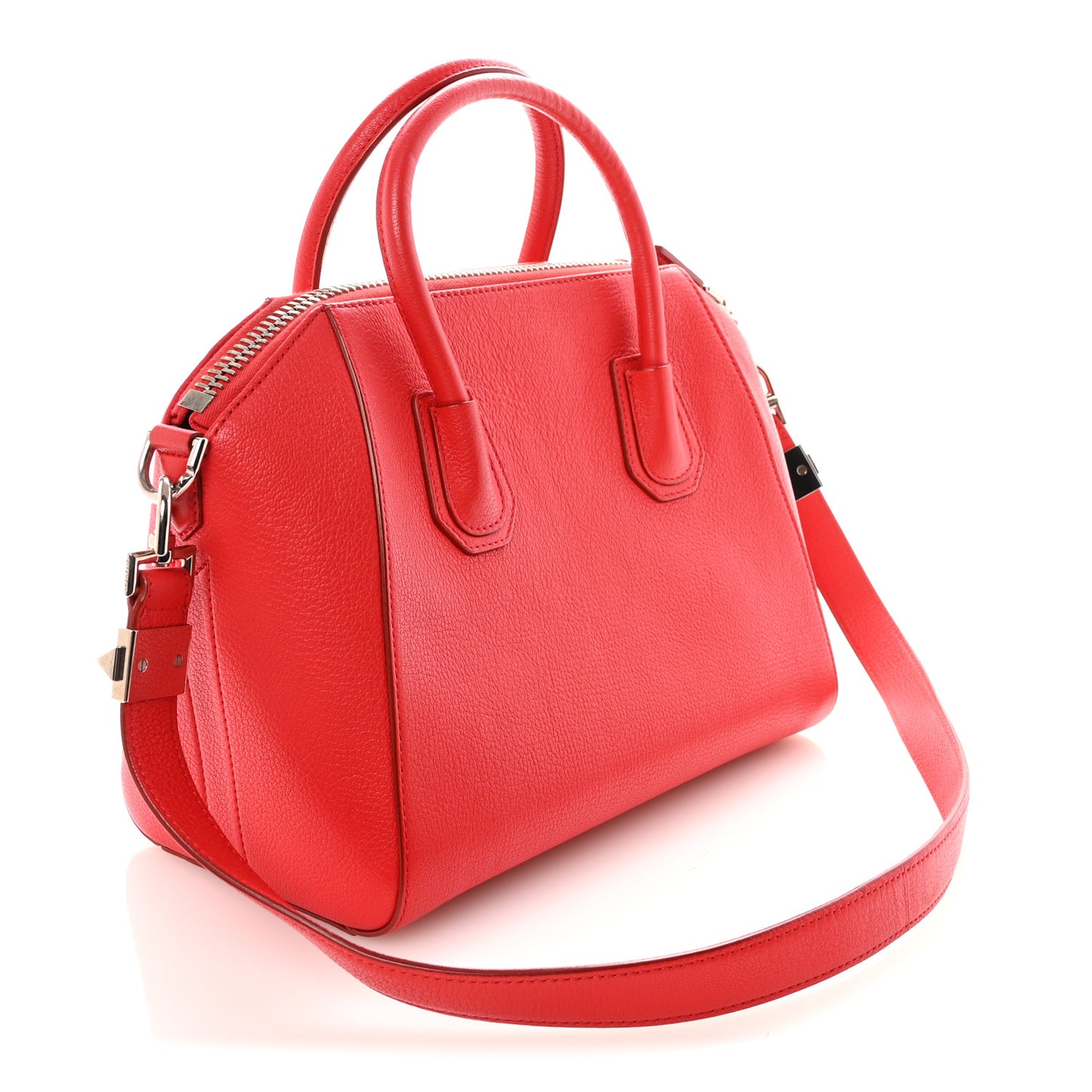 Sugar Goatskin Small Antigona Red