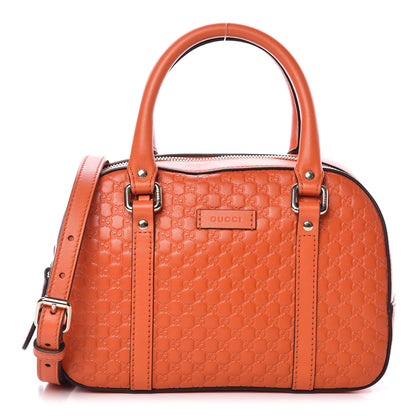 Gucci Soft Microguccissima Small Crossbody Bag Sun Orange 1 of 10