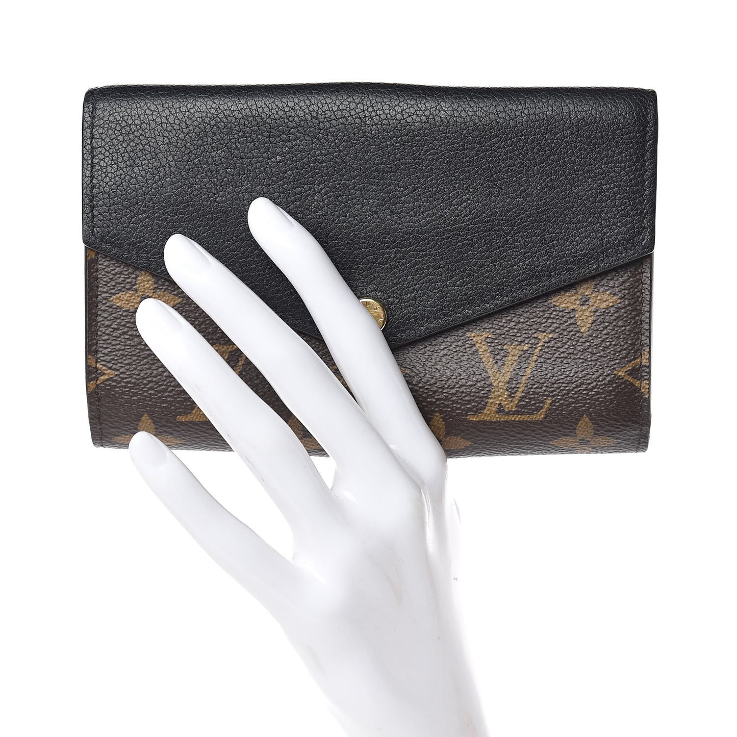Monogram Pallas Compact Wallet Black