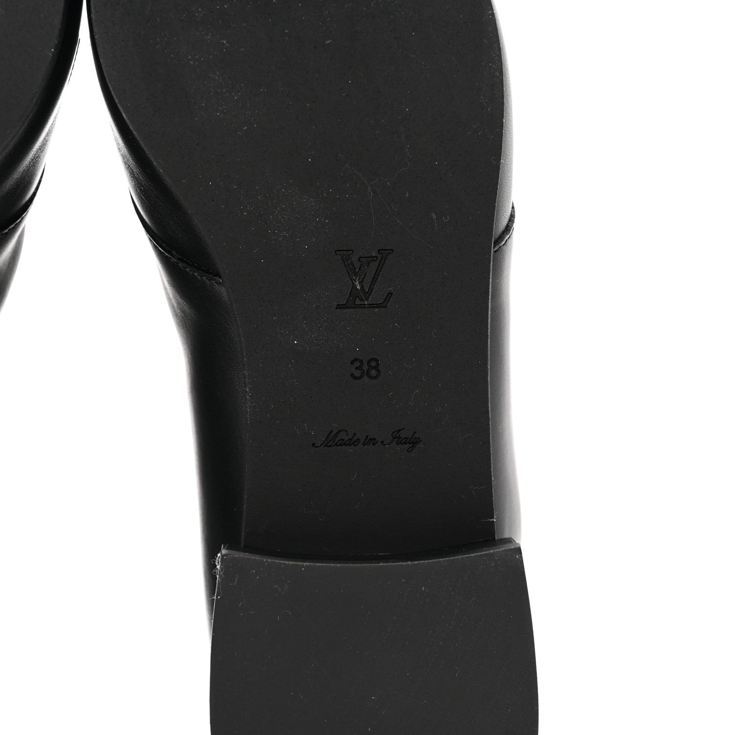 Louis Vuitton Calfskin Monogram Jumble Flat Ankle Boots 38 Black 6 of 8