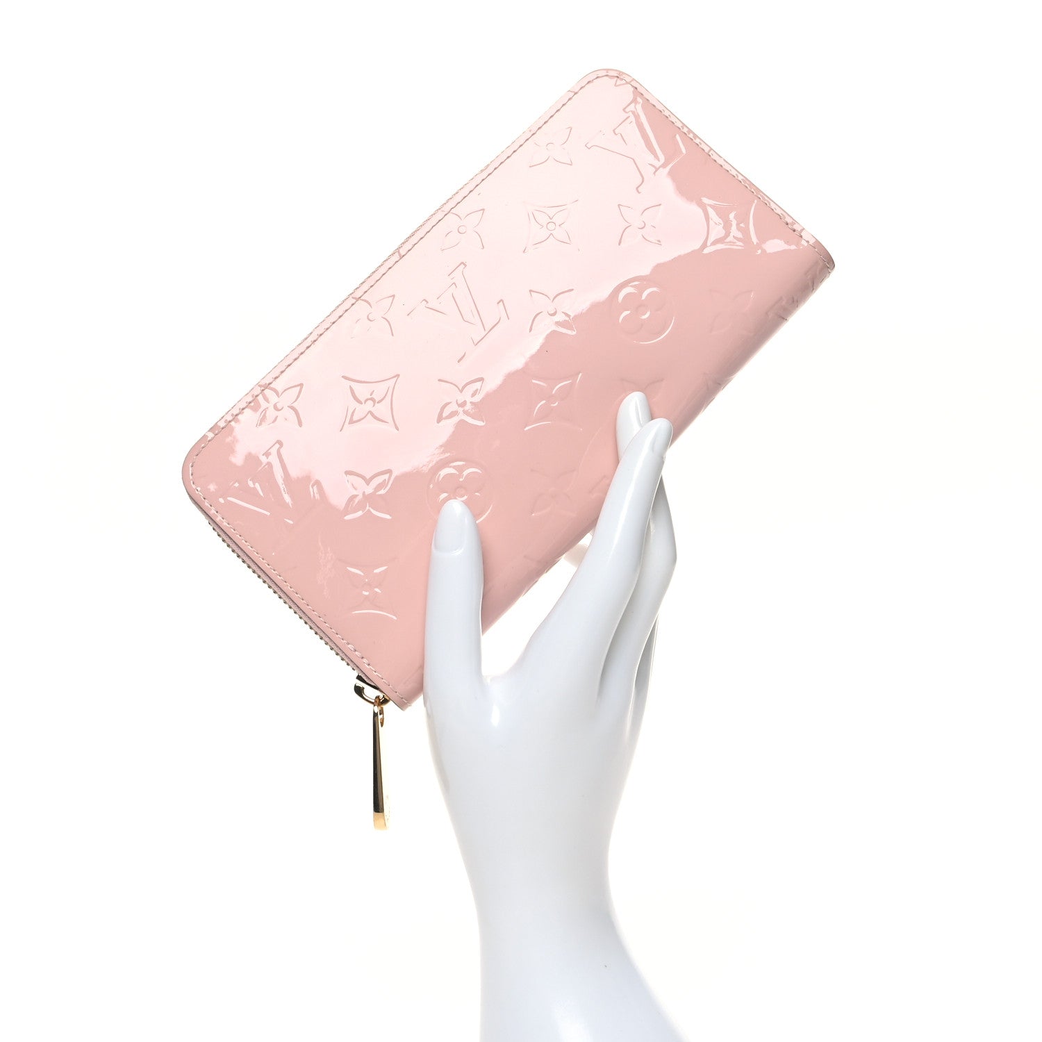Louis Vuitton Vernis Zippy Wallet Rose Ballerine 2 of 10