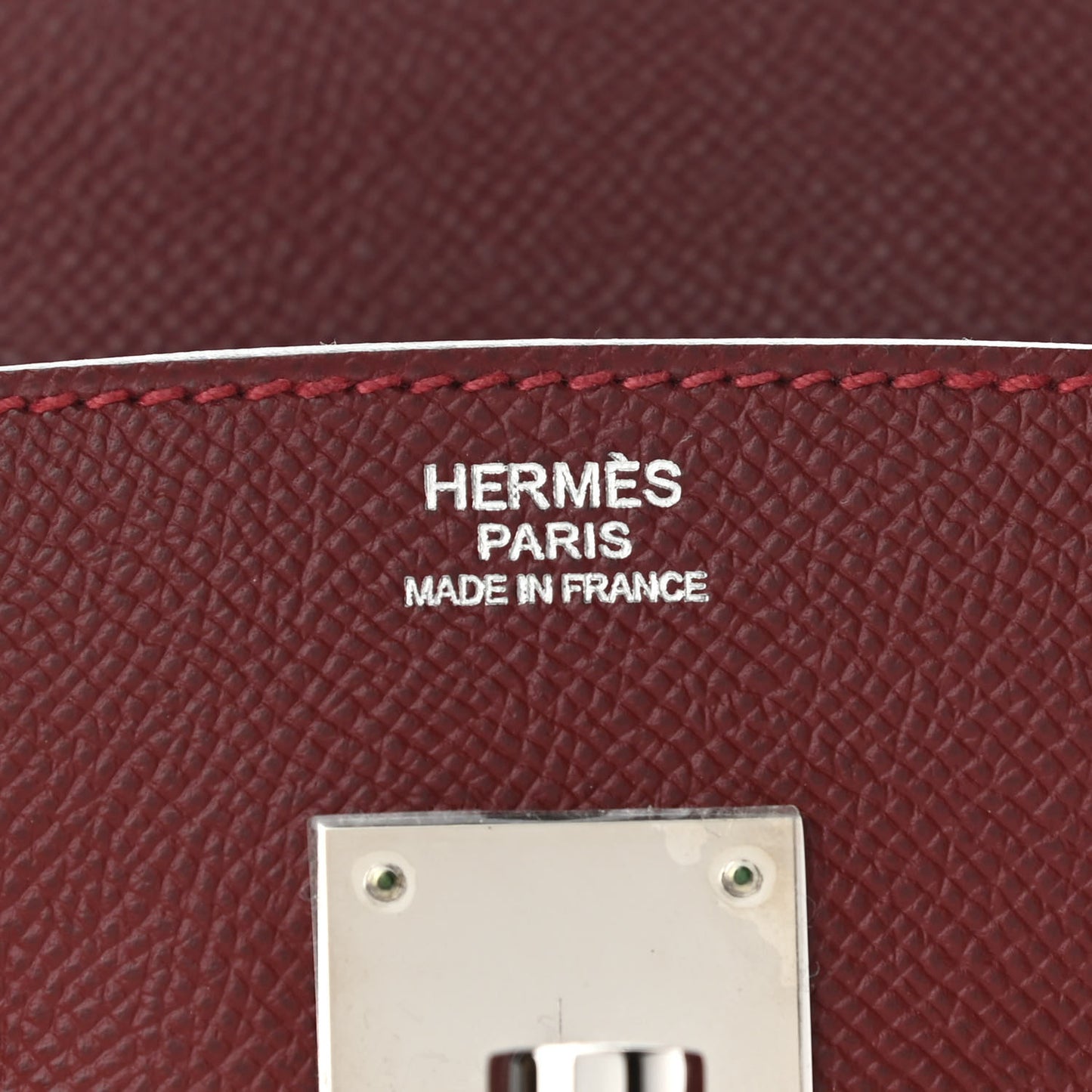 Epsom Birkin 30 Rouge H